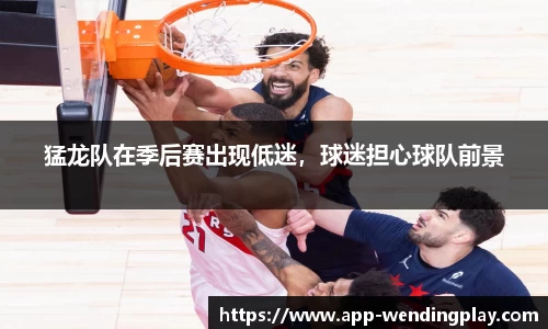 猛龙队在季后赛出现低迷，球迷担心球队前景